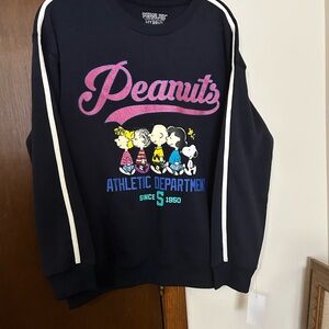 Peanuts Hybrid Navy Sweatshirt